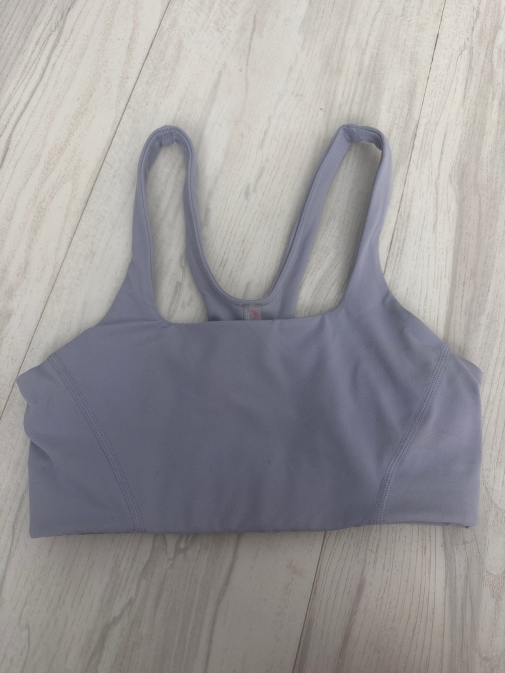 Free People Lavender Never Better Sports Bra